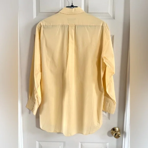 Izod‎ Men's Dress Shirt Silky Poplin Easy Care L 16 32/33 - Picture 6 of 9